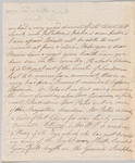 "Ned Nonesuch" to Jane Porter, autograph letter signed