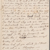 D. R. to Anna Maria Porter, autograph letter signed