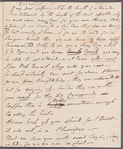 D. R. to Anna Maria Porter, autograph letter signed