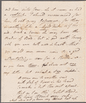 D. R. to Anna Maria Porter, autograph letter signed