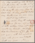 D. R. to Anna Maria Porter, autograph letter signed