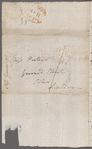 Elizabeth Gunning to Porter sisters, autograph letter signed