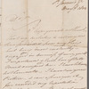 Henry Richard Greville, Lord Warwick to Robert Ker Porter, autograph letter signed