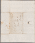 Mary Robinson to Miss Porter, autograph letter signed