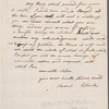 Charles De Fortiere to Porter sisters, autograph letter signed