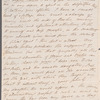 Mary Robinson to Miss Elizabeth Gunning, autograph letter signed