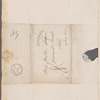 Mary Robinson to Miss Porter, autograph letter signed