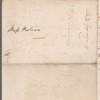 Elizabeth Gunning to Porter sisters, autograph letter