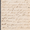 Marie Thérèse Kemble to Jane Porter, autograph letter signed