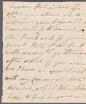 Marie Thérèse Kemble to Jane Porter, autograph letter signed