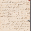 Marie Thérèse Kemble to Jane Porter, autograph letter signed