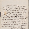 Edward Jerningham to Miss Porter, autograph letter signed