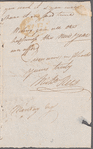 Richard Rees to Miss Porter, autograph letter signed