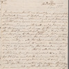 Marie Thérèse Kemble to Jane Porter, autograph letter