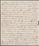 M. Lonsdale to Mrs. Porter, autograph letter signed