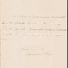Prince Frederick Augustus, Duke of York and Albany to Robert Ker Porter, autograph letter third person