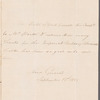 Prince Frederick Augustus, Duke of York and Albany to Robert Ker Porter, autograph letter third person