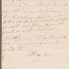 Marie Thérèse Kemble to Jane Porter, autograph letter signed