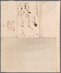 Sir John Douglas to Mrs. Porter, autograph letter third person