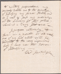 Edward Jerningham to Miss Porter, autograph letter signed + autograph note