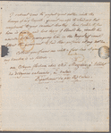 Charles De Fortiere to Porter sisters, autograph letter signed