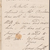 James Smith to Robert Ker Porter, autograph letter signed