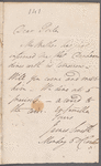 James Smith to Robert Ker Porter, autograph letter signed