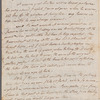 Charles De Fortiere to Jane Porter, autograph letter signed