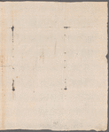 Joseph Poucher to Mr. Grundy, autograph letter signed