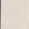 F. A. Mortimer to Miss Porter, autograph letter signed