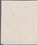 F. A. Mortimer to Miss Porter, autograph letter signed