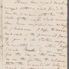 N. Tomlinson to Mrs. Porter, autograph letter signed