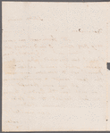 John Braham to Anna Maria Porter, autograph letter signed