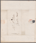 John Braham to Anna Maria Porter, autograph letter signed