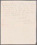 William Hayley to Miss Porter, autograph letter signed