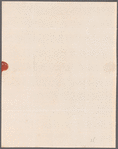 William Hayley to Miss Porter, autograph letter signed