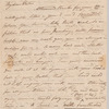 Charles William Doyle to Robert Ker Porter, autograph letter signed