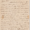 Charles William Doyle to Robert Ker Porter, autograph letter signed