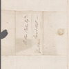 Thomas Harris to Robert Ker Porter, autograph note signed