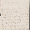 Flora McLeod to Jane Porter, autograph letter signed