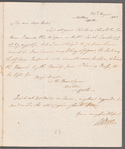 Charles William Doyle to Mrs. Porter, autograph letter signed