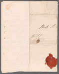 Sir William Sidney Smith to Robert Ker Porter, autograph letter third person