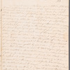 Augustus Cappadose to Jane Porter, autograph letter signed