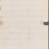 Charles Rivers to Miss Porter, autograph letter signed