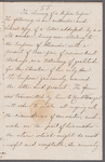 Elizabeth Wilcox to Alexander I, Emperor of Russia, letter (copy)