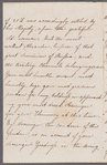 Elizabeth Wilcox to Alexander I, Emperor of Russia, letter (copy)