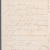 Miss E. A. Tickell to Miss Porter, autograph letter signed
