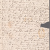 Mary Ann Hanway to Miss Porter, autograph letter signed