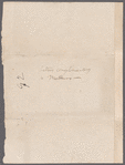 John Coakley Lettsom to Jane Porter, autograph letter signed