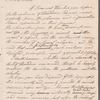 John Coakley Lettsom to Jane Porter, autograph letter signed